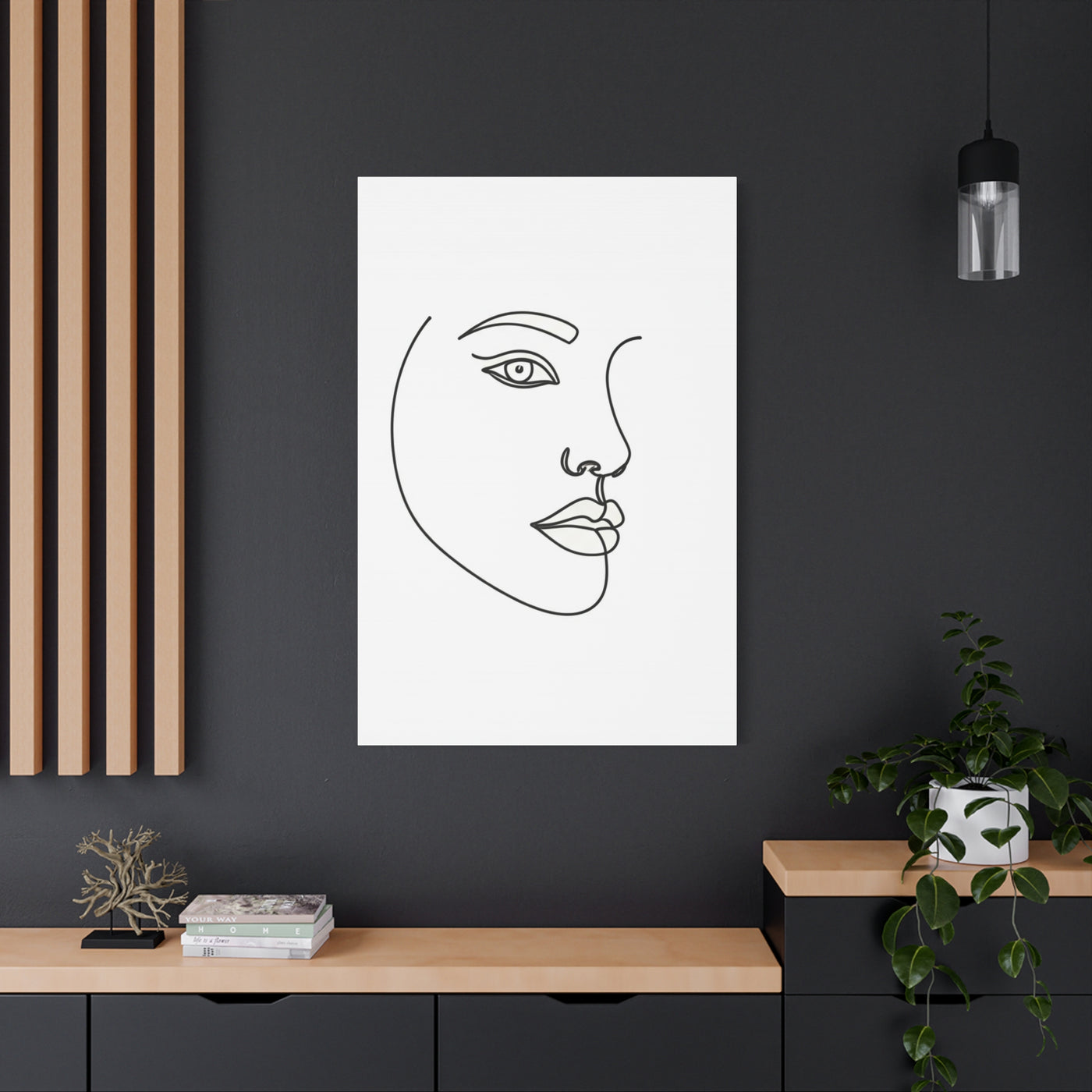 Matte Canvas, Stretched, 1.25"