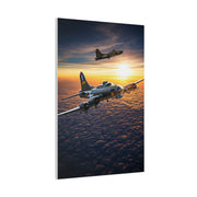 Sunset Squadron Patrol Flight Wall Art & Canvas Prints