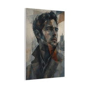 Fragmented Modern Male Portrait Wall Art & Canvas Print