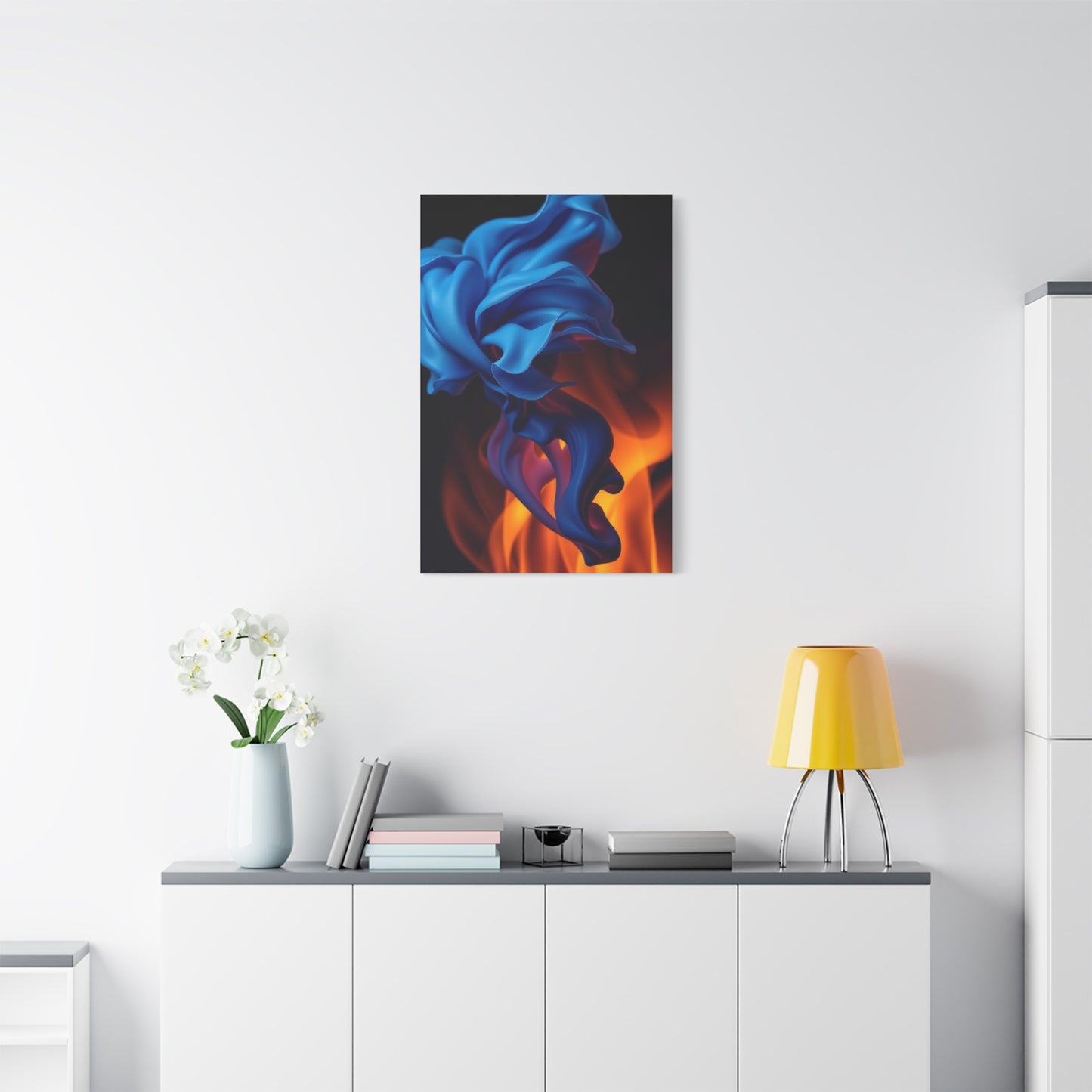 Masterpiece Navy Blue Art Vision Wall Art & Canvas Print