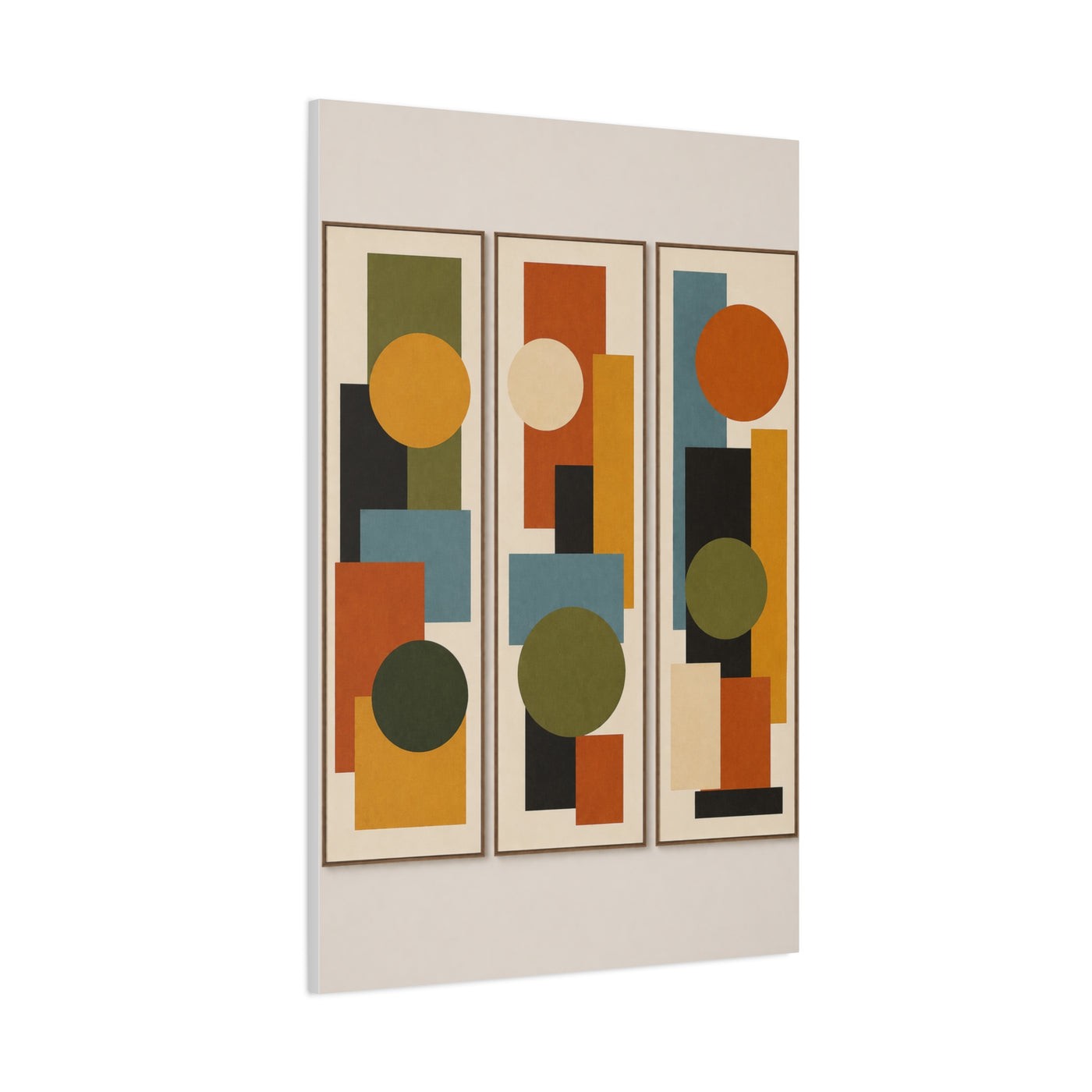 Fiery Burst Abstract Expressionist Wall Art & Canvas Print