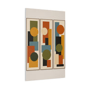 Fiery Burst Abstract Expressionist Wall Art & Canvas Print