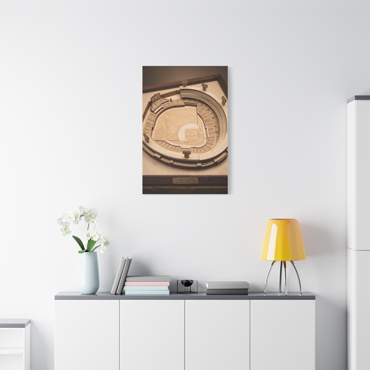 Classic Ballpark Replica Sports Wall Art & Canvas Print