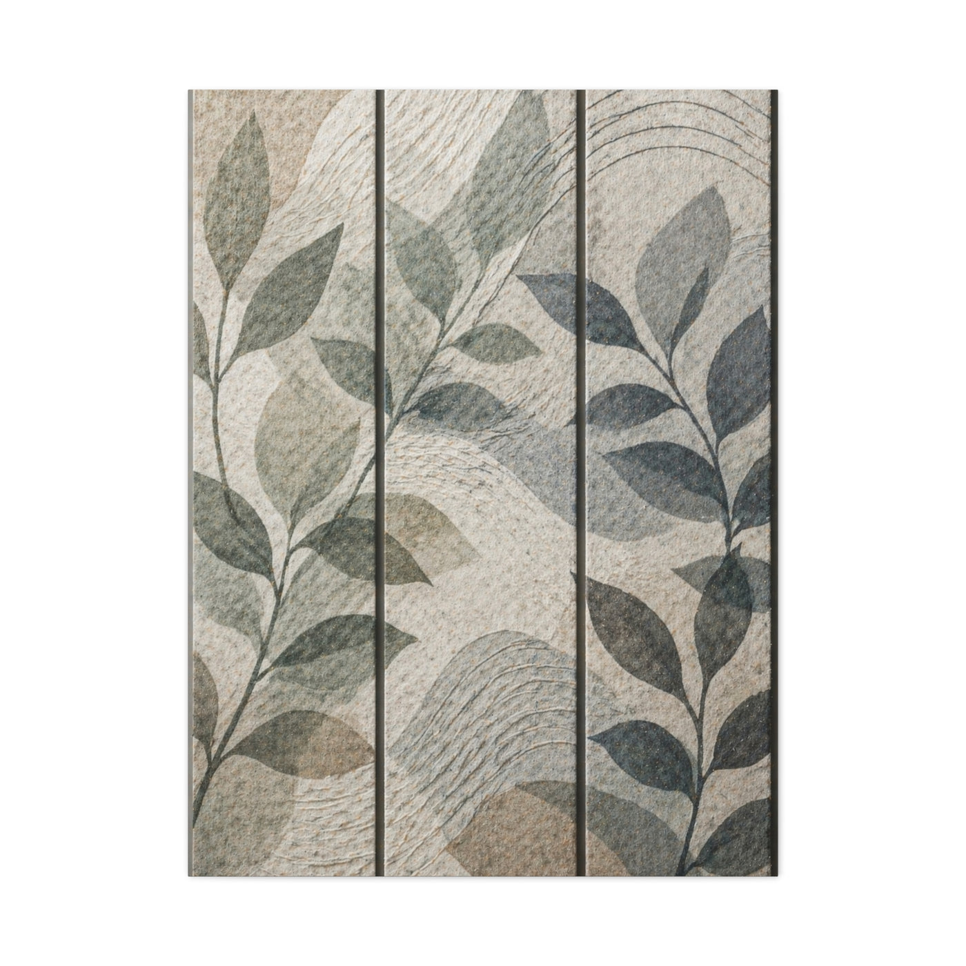 Botanical Acoustic Panel Triptych Wall Art & Canvas Print