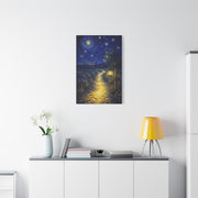 John 8:12 Lantern Path Scripture Wall Art & Canvas Print