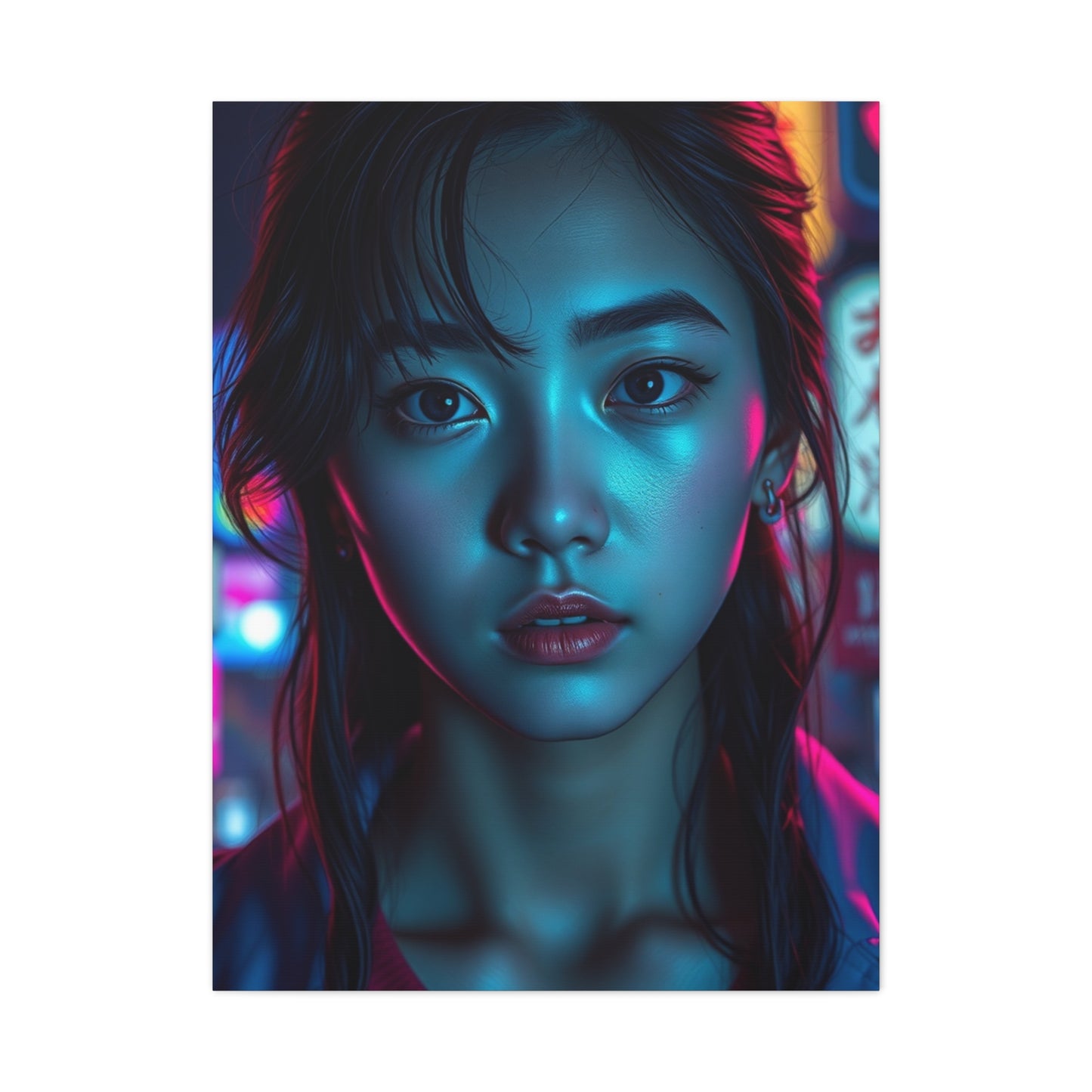 Vision Warakami Vaporwave Art Art Wall Art & Canvas Print