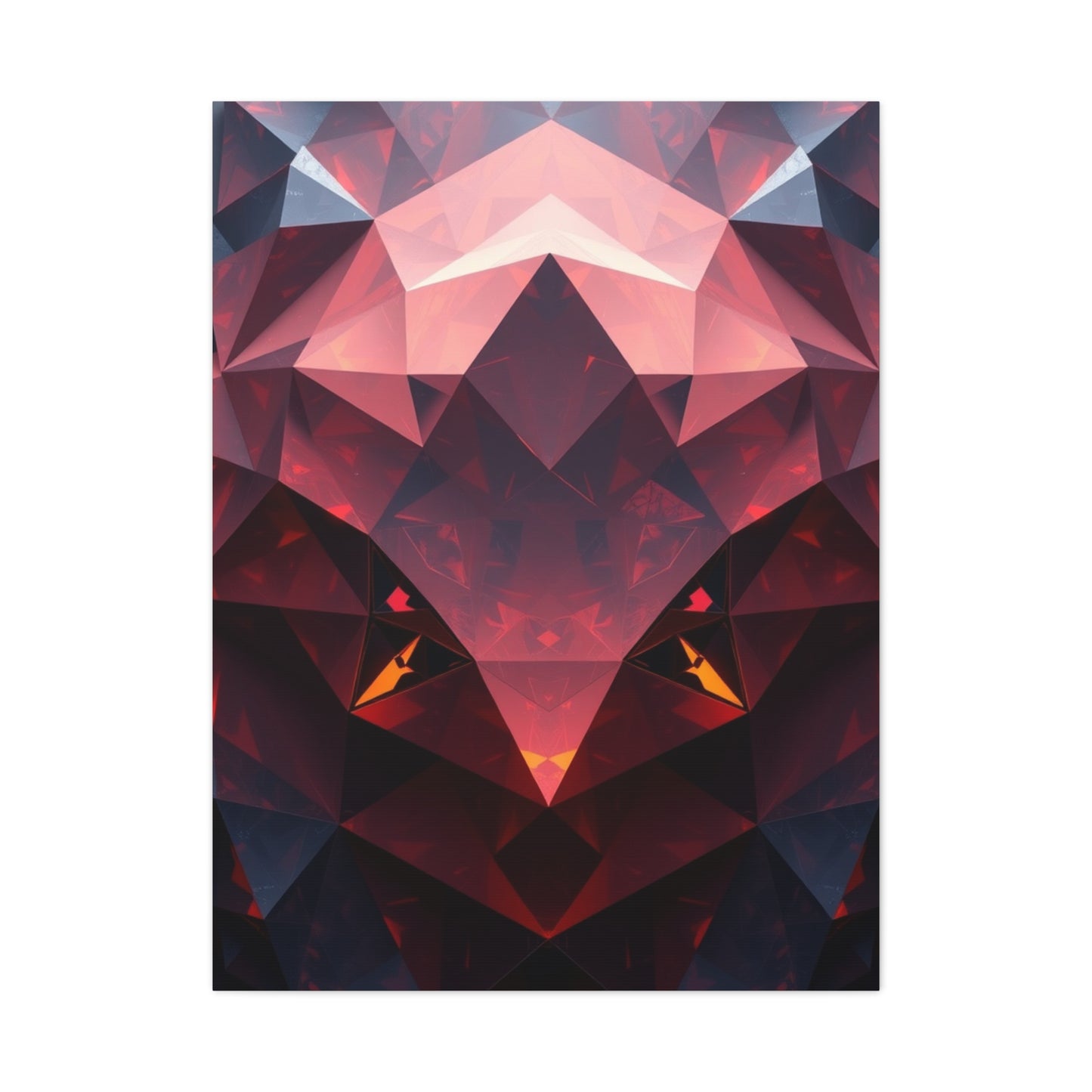 Geometric Illumination Masterpiece Wall Art & Canvas Print