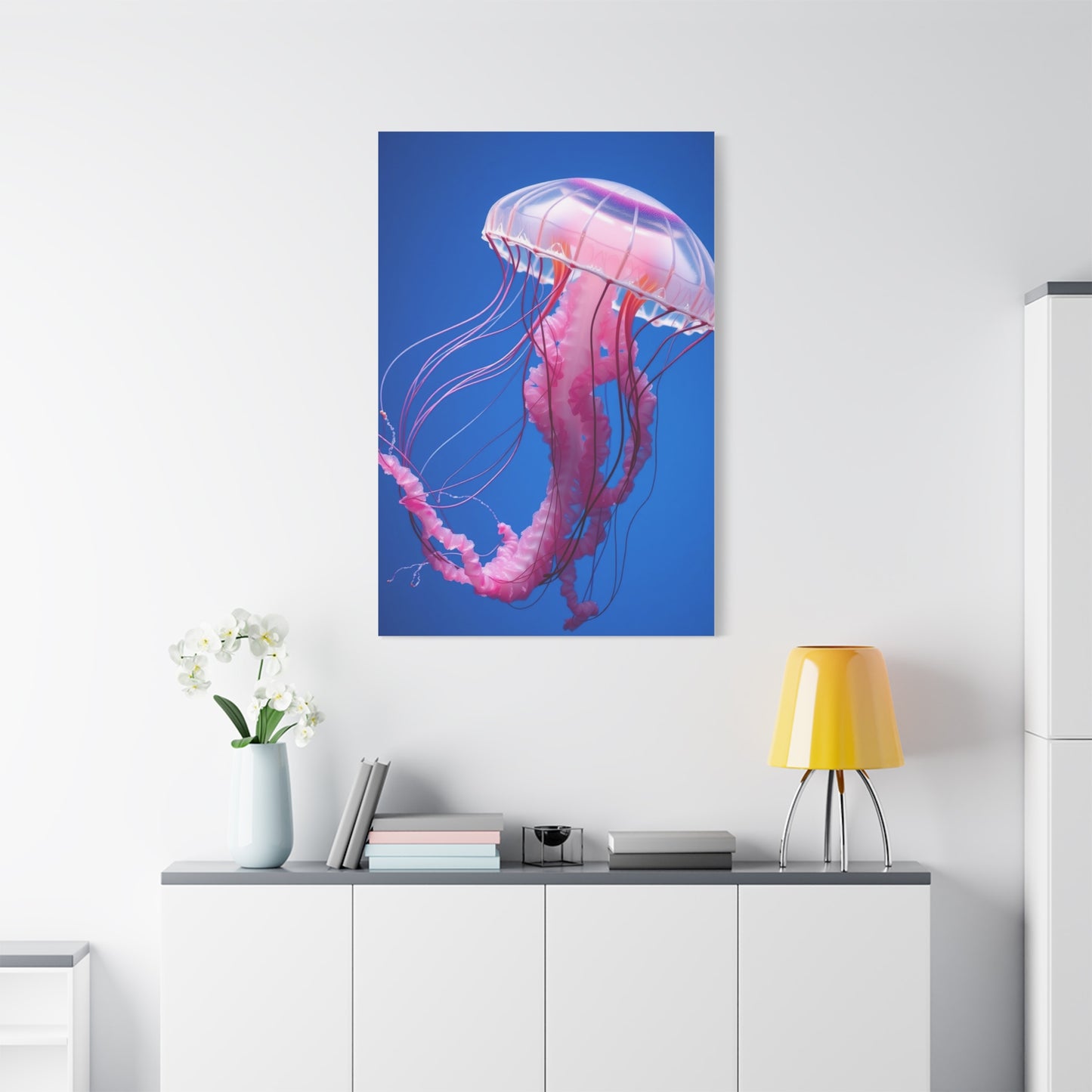 Vision Jellyfish Art Art Wall Art & Canvas Print
