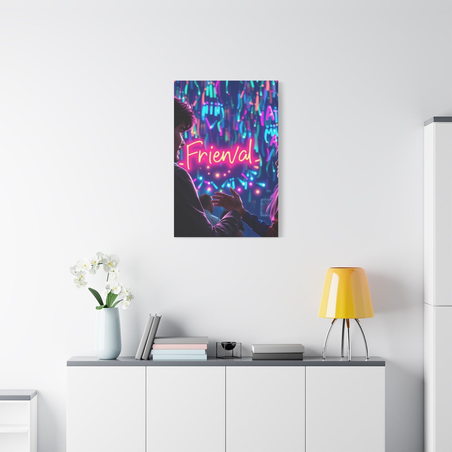 Masterpiece Friendship Art Vision Wall Art & Canvas Print