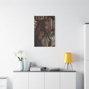 Regal Saddle Horse Portrait Wall Art & Canvas Print