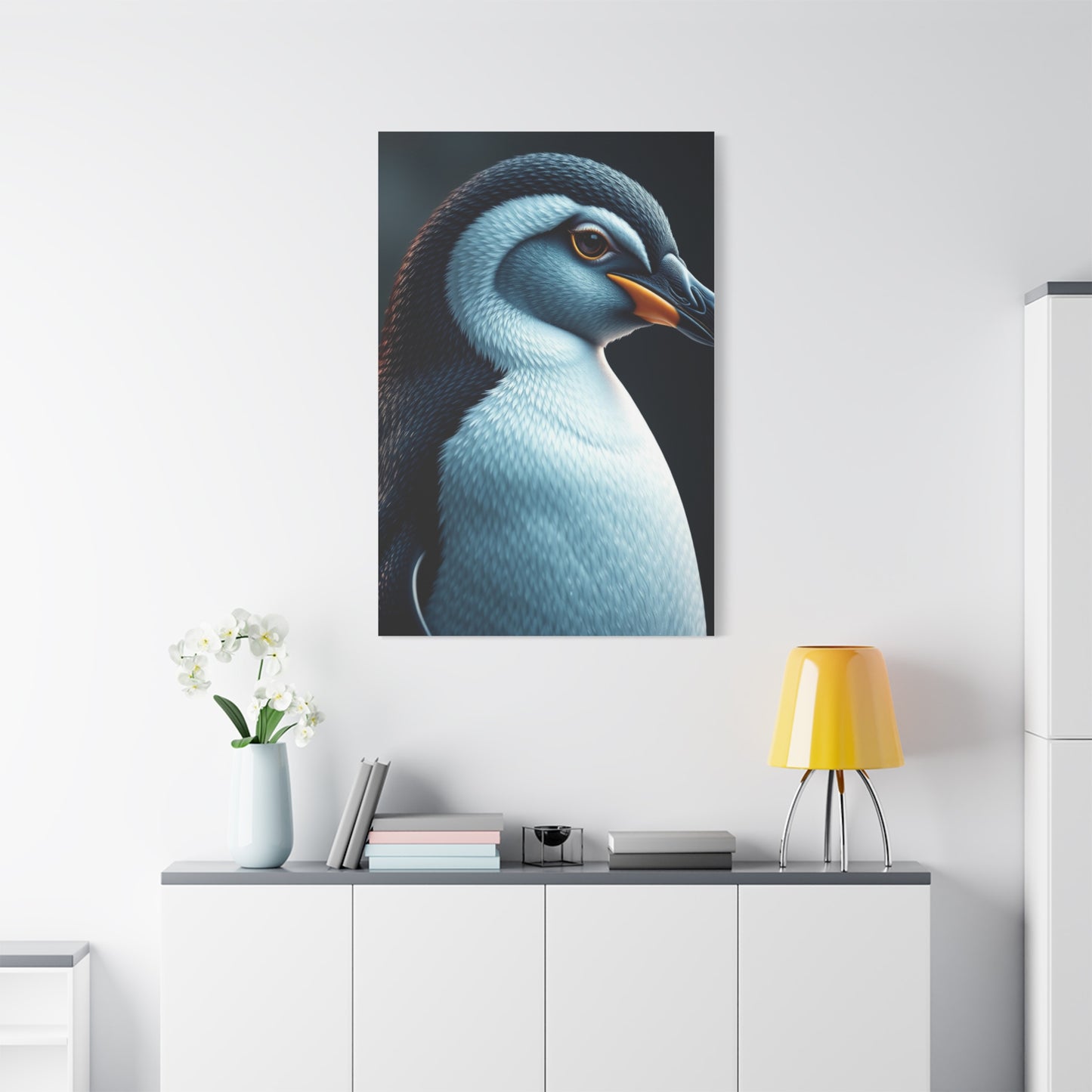 Penguin Art Supreme Canvas Wall Art & Canvas Print