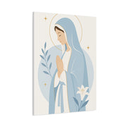 Minimalist Modern Mary Wall Art & Canvas Print