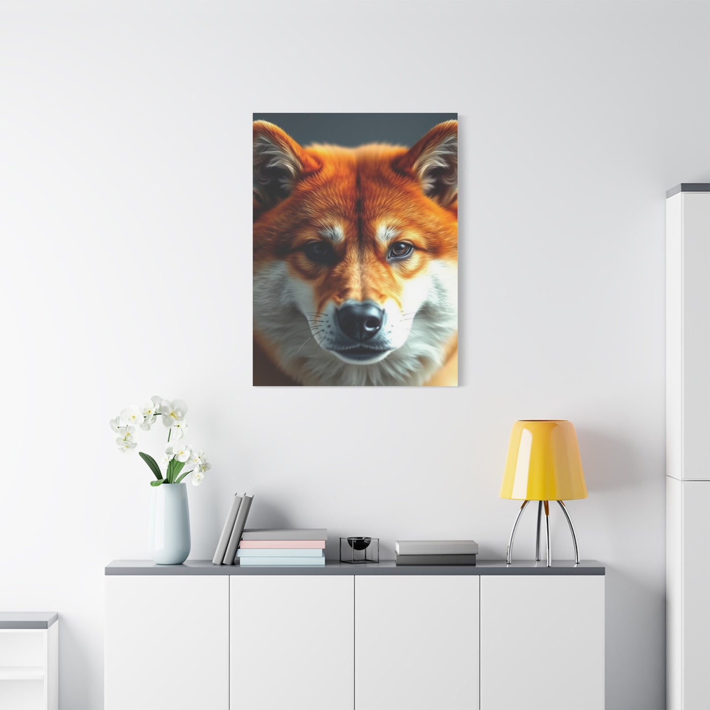 Supreme Shiba Inu Dog Art Beautiful Collection Wall Art & Canvas Print