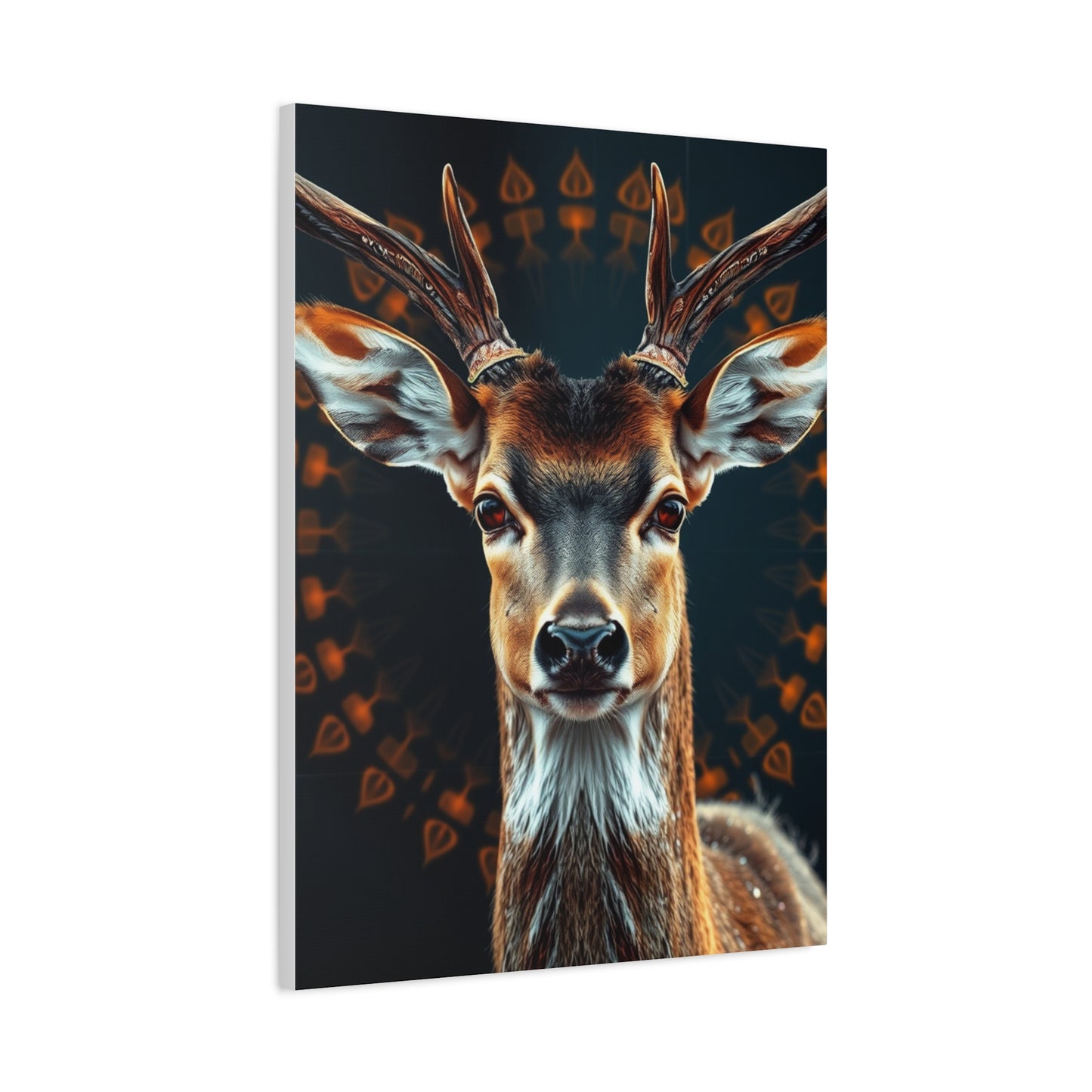 Enchanted Fawn Vignette Wall Art & Canvas Print