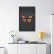 Monarch Butterfly Symmetry Portrait Wall Art & Canvas Prints