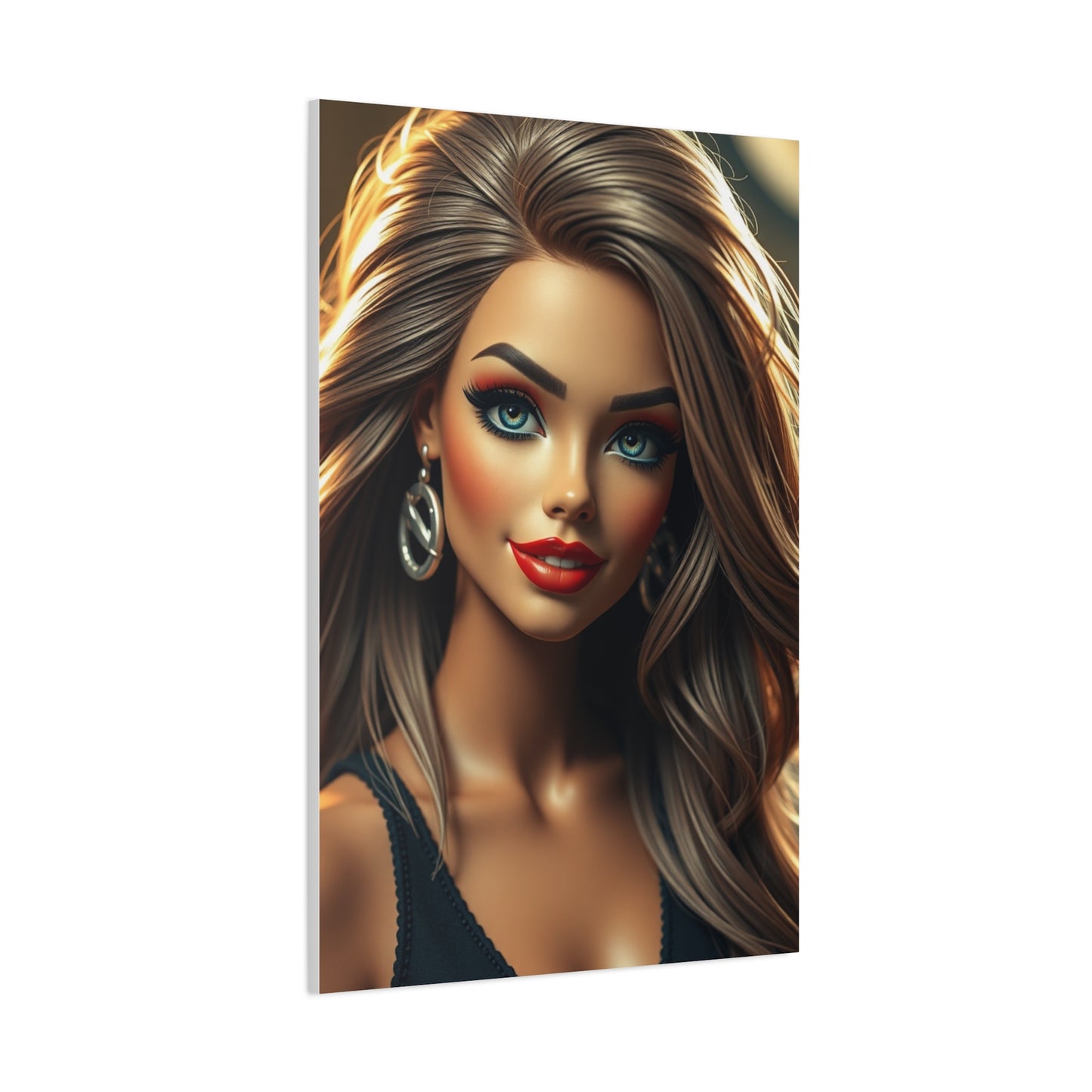Barbiecore Art Luxury Canvas Wall Art & Canvas Print