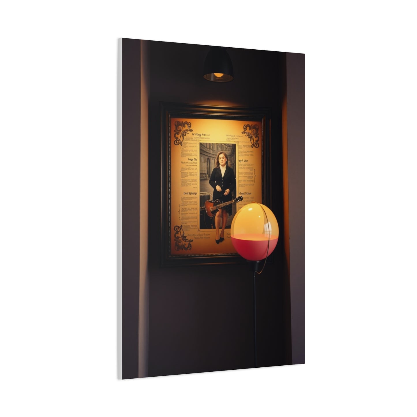 Retro Elegance Canvas Wall Art & Canvas Print