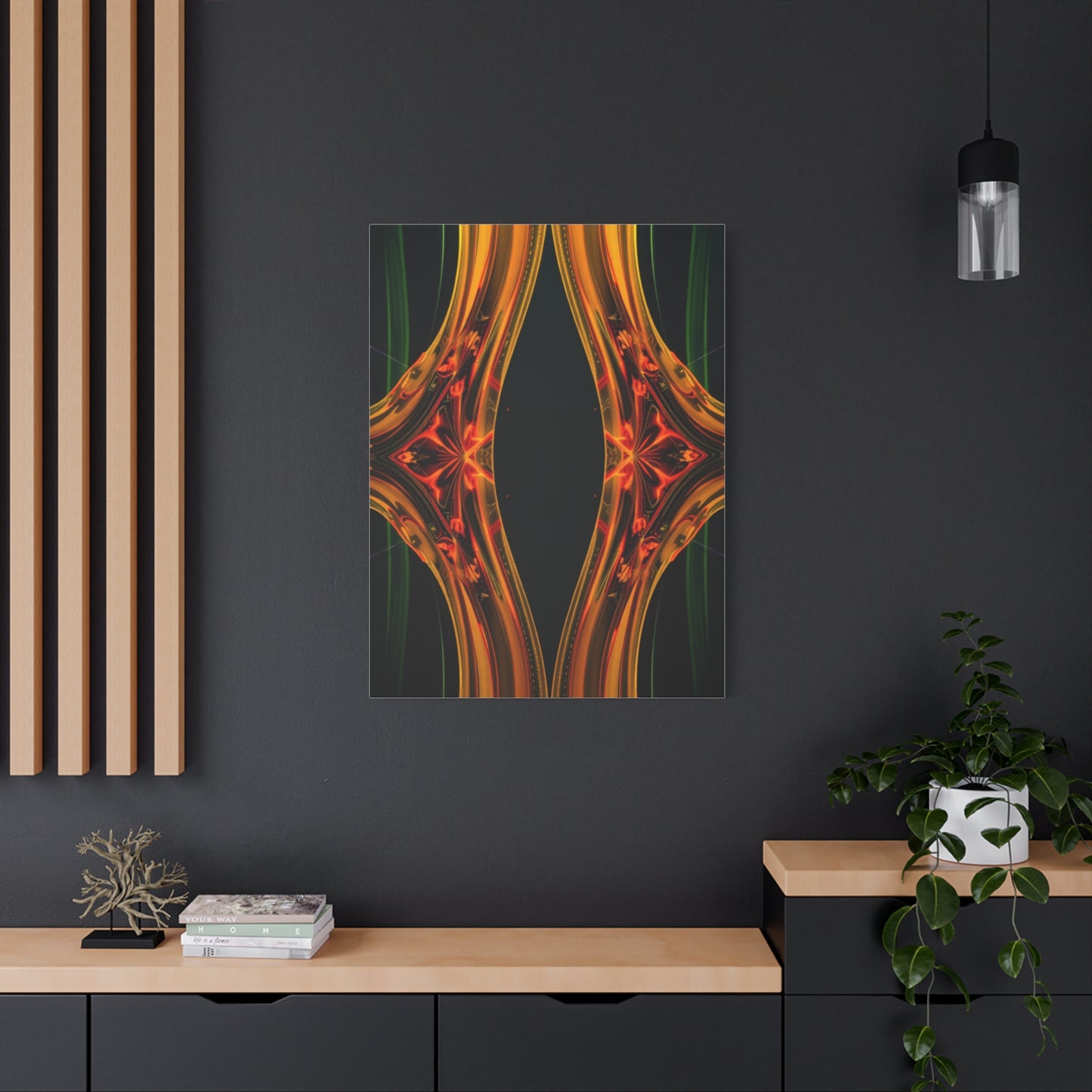 Symmetrical Abstract Shape & Patterns Art Supreme Gallery Wall Art & Canvas Print