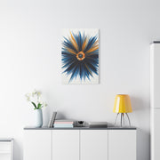 Midnight Bloom Radiance Abstract Wall Art & Canvas Prints