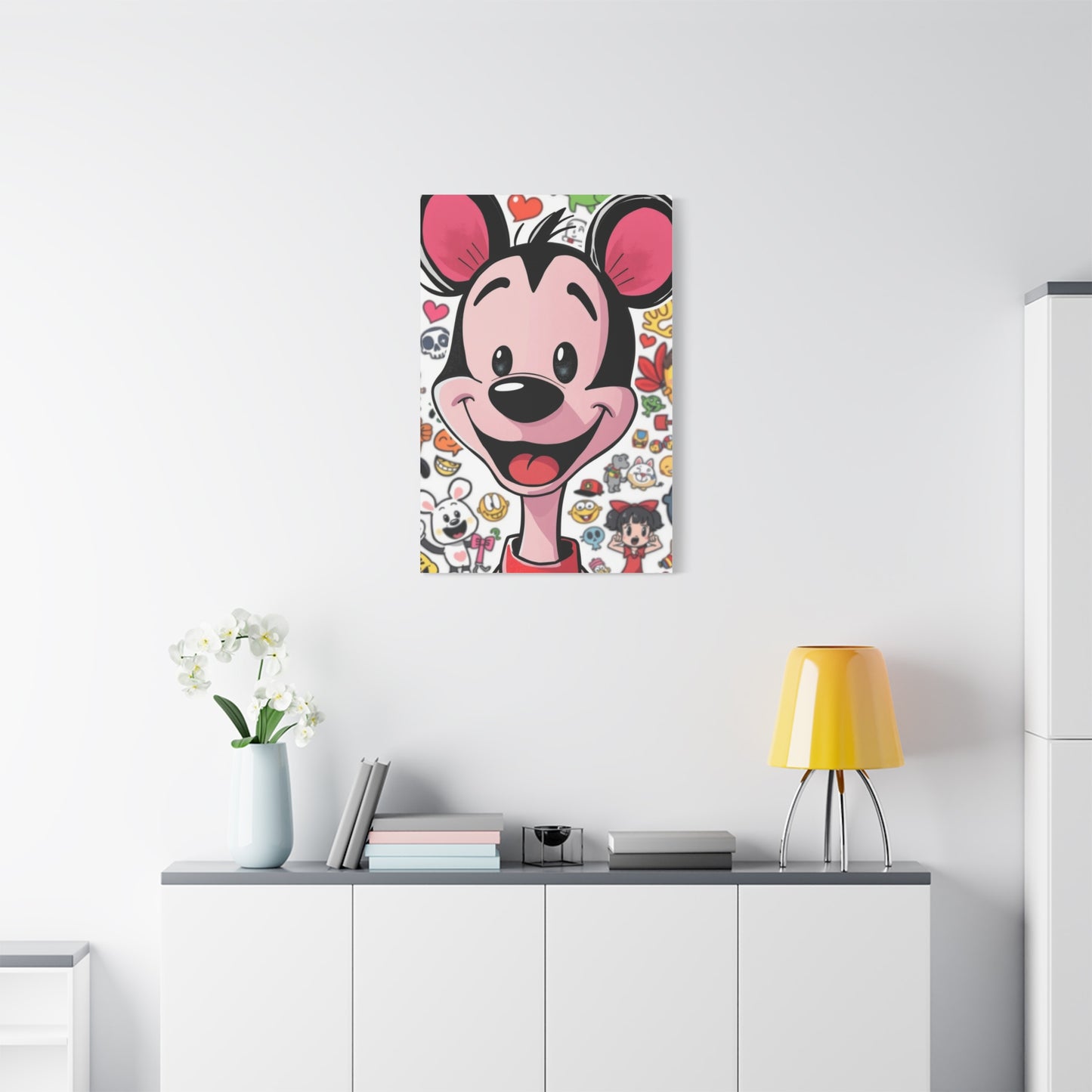 Grand Doodle Symphony Canvas Wall Art & Canvas Print