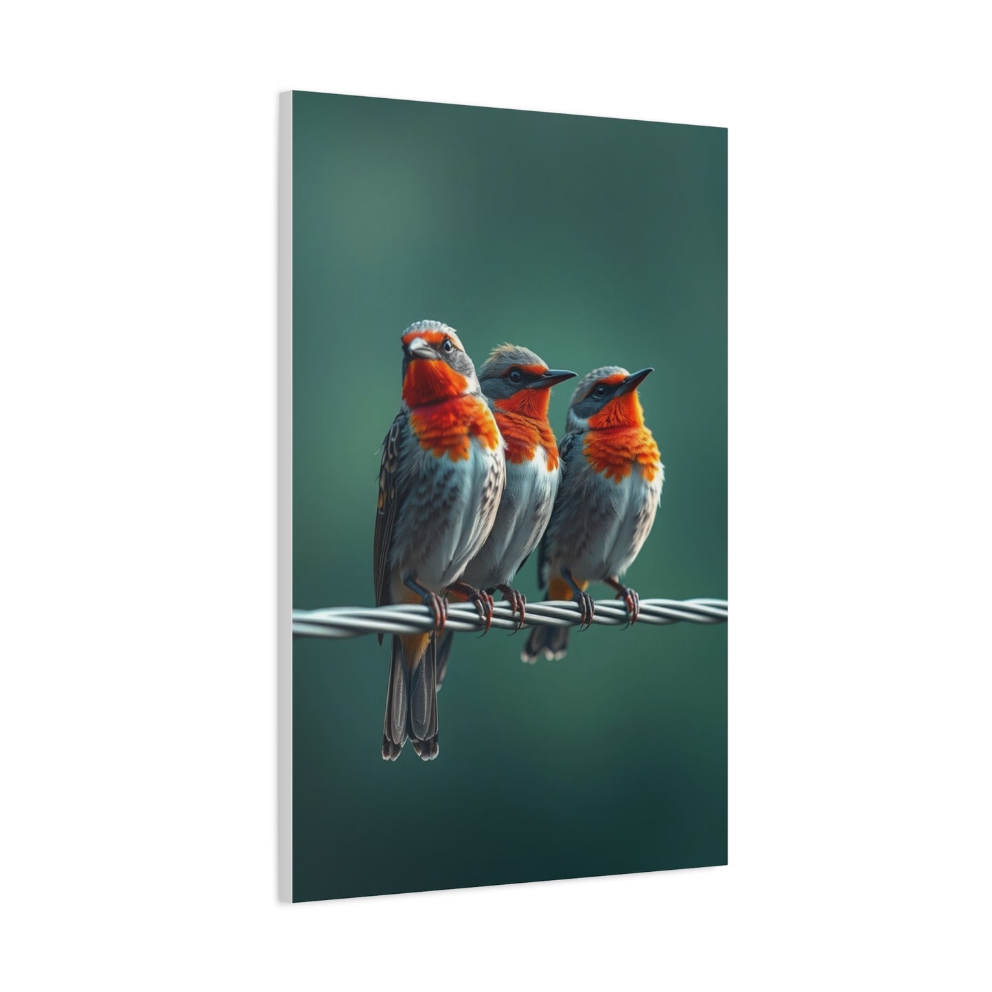 Vision Birds On a Wire Art Art Wall Art & Canvas Print