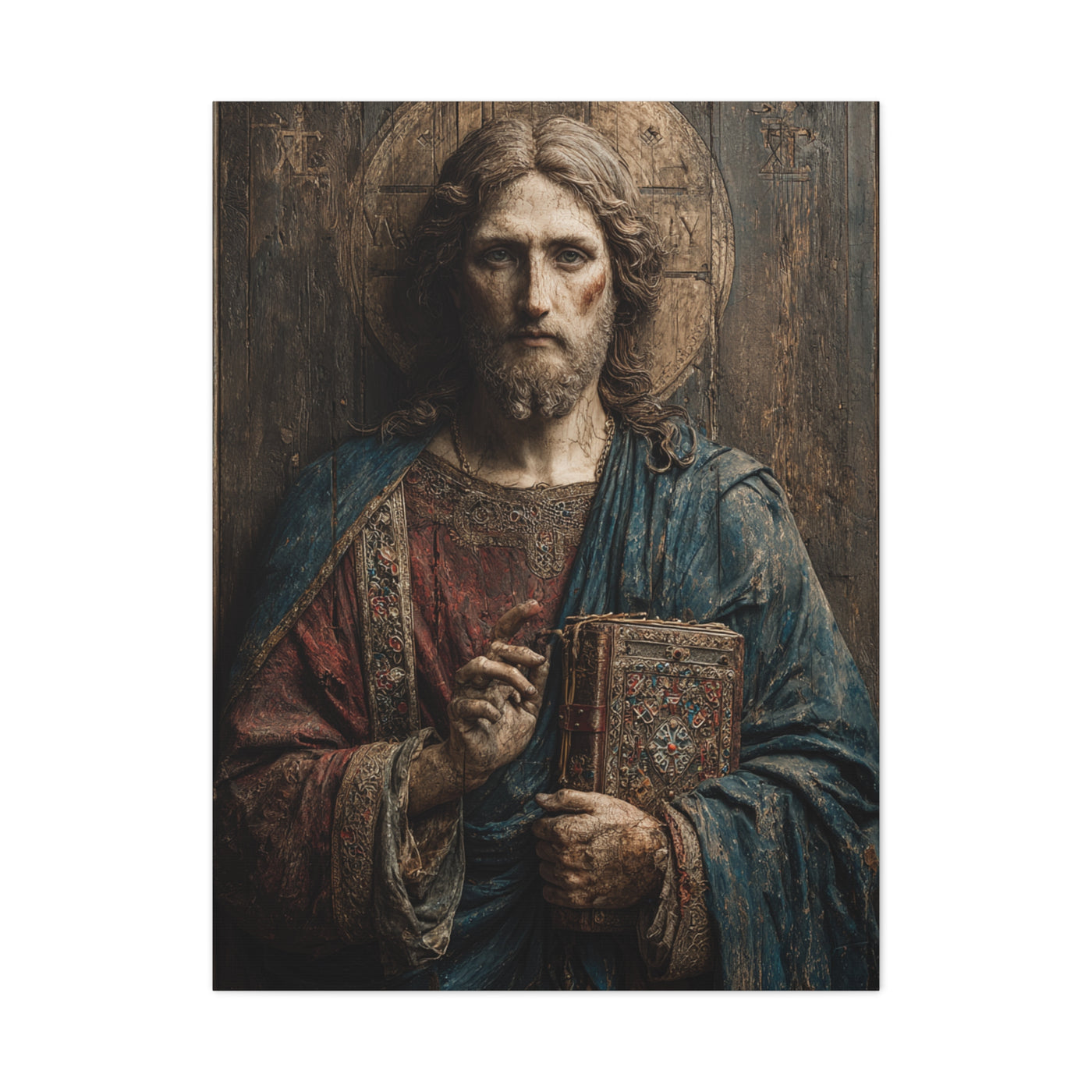 Sacred Icon of Christ Eternal Presence Wall Art & Canvas Print