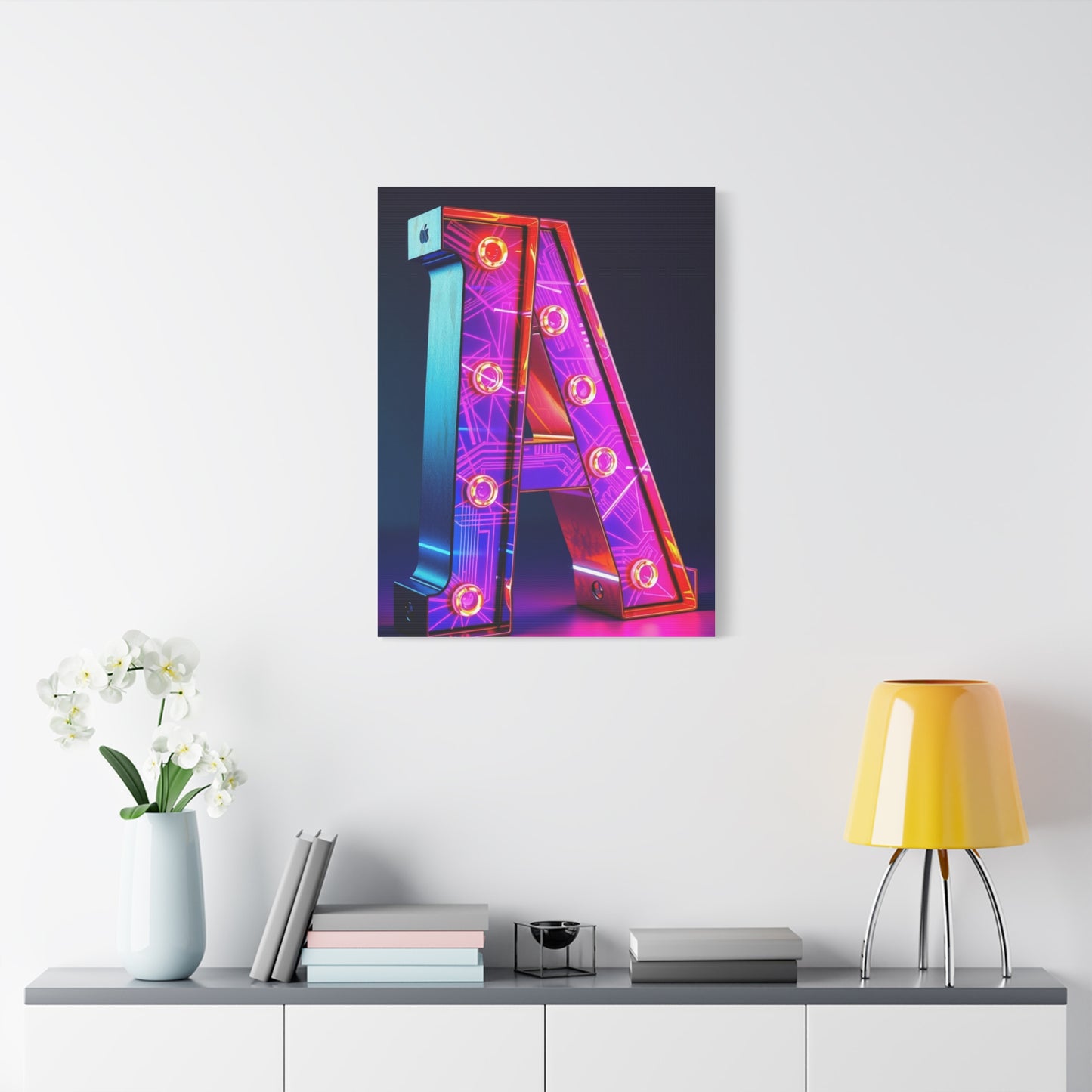 A Alphabet & Letter Art Artisan Canvas Wall Art & Canvas Print