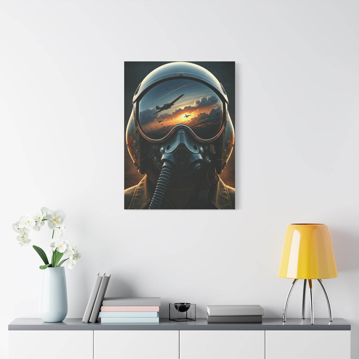 Aviator Reflection Horizon Wall Art & Canvas Prints