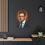 Modern Intellectual Gentleman Portrait Wall Art & Canvas Print