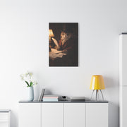 Gentleman Scholar Owl Portrait Wall Art & Canvas Print