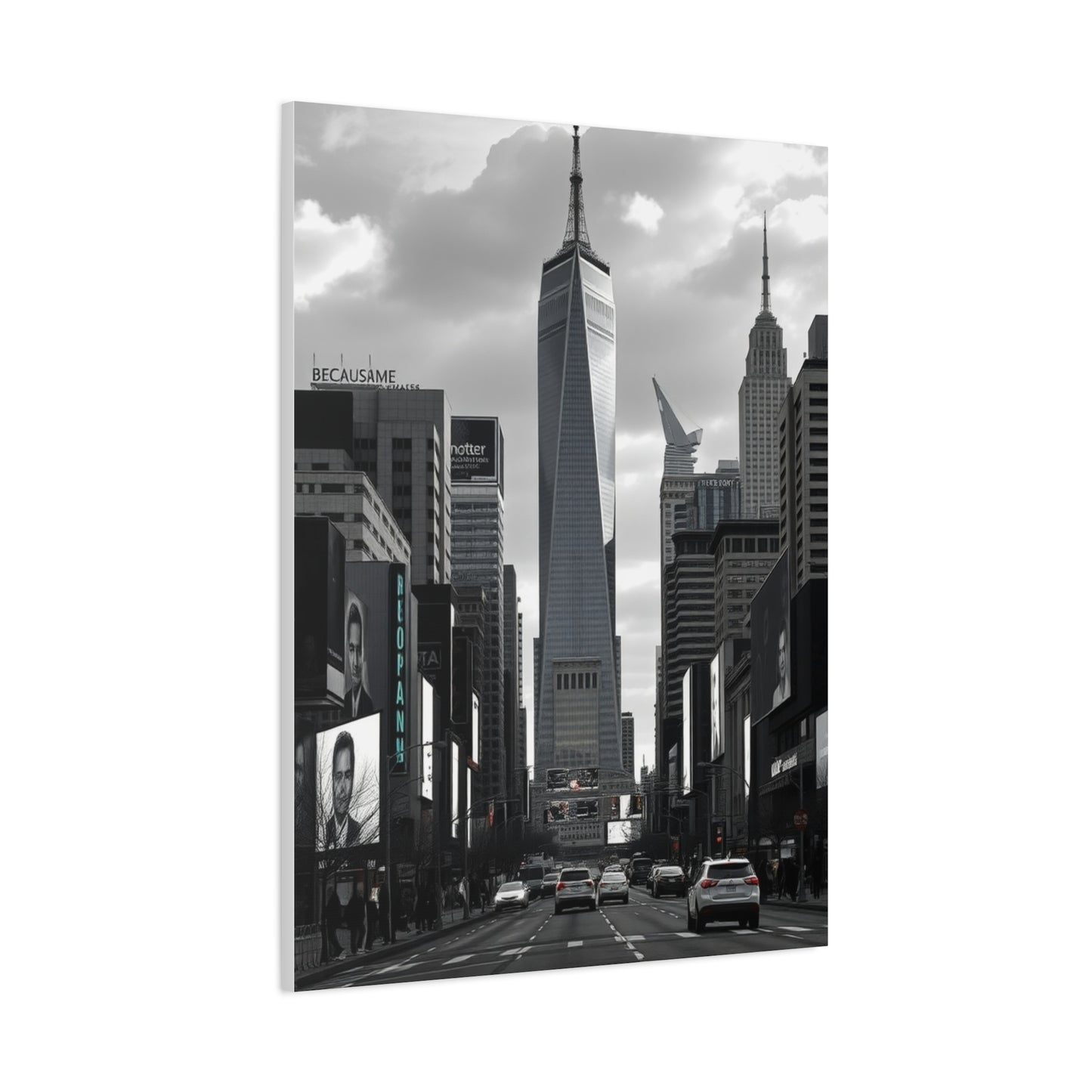 Supreme Black & White Cityscapes Art Beautiful Collection Wall Art & Canvas Print