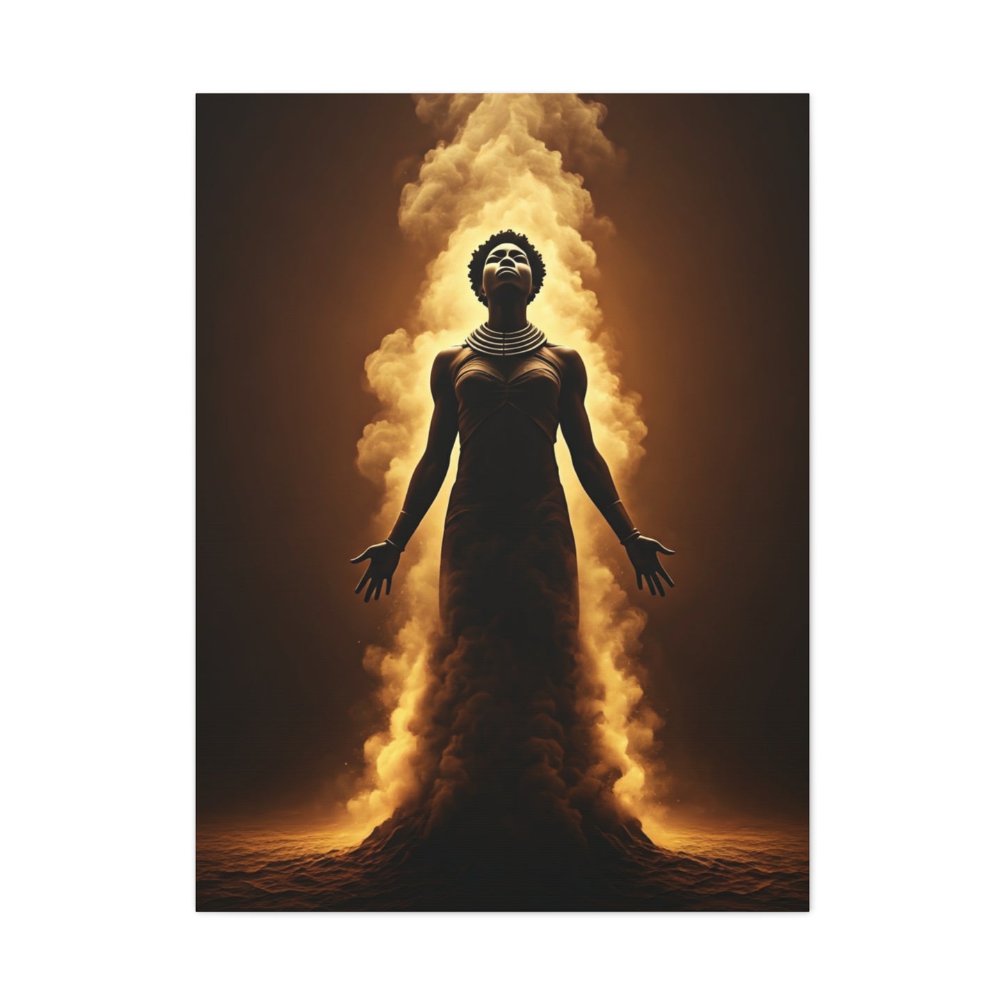Crowned Majesty Queen Aura Wall Art & Canvas Prints