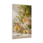 Mediterranean Citrus Botanical Still Life Wall Art & Canvas Print