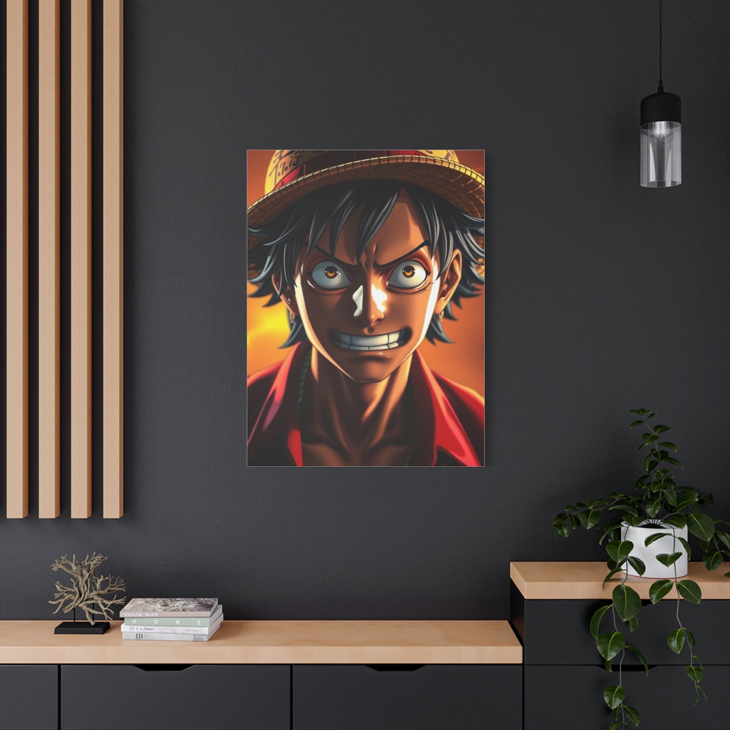 Monkey D. Luffy Art Canvas Art 8 Wall Art & Canvas Print