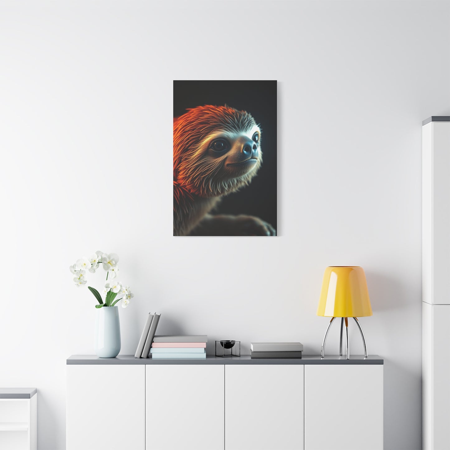 Supreme Sloth Art Collection Wall Art & Canvas Print