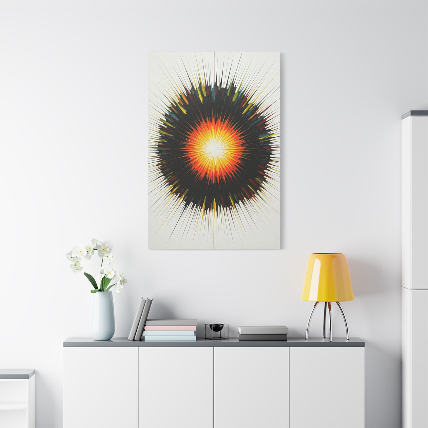 Radiant Energy Core Abstract Wall Art & Canvas Prints