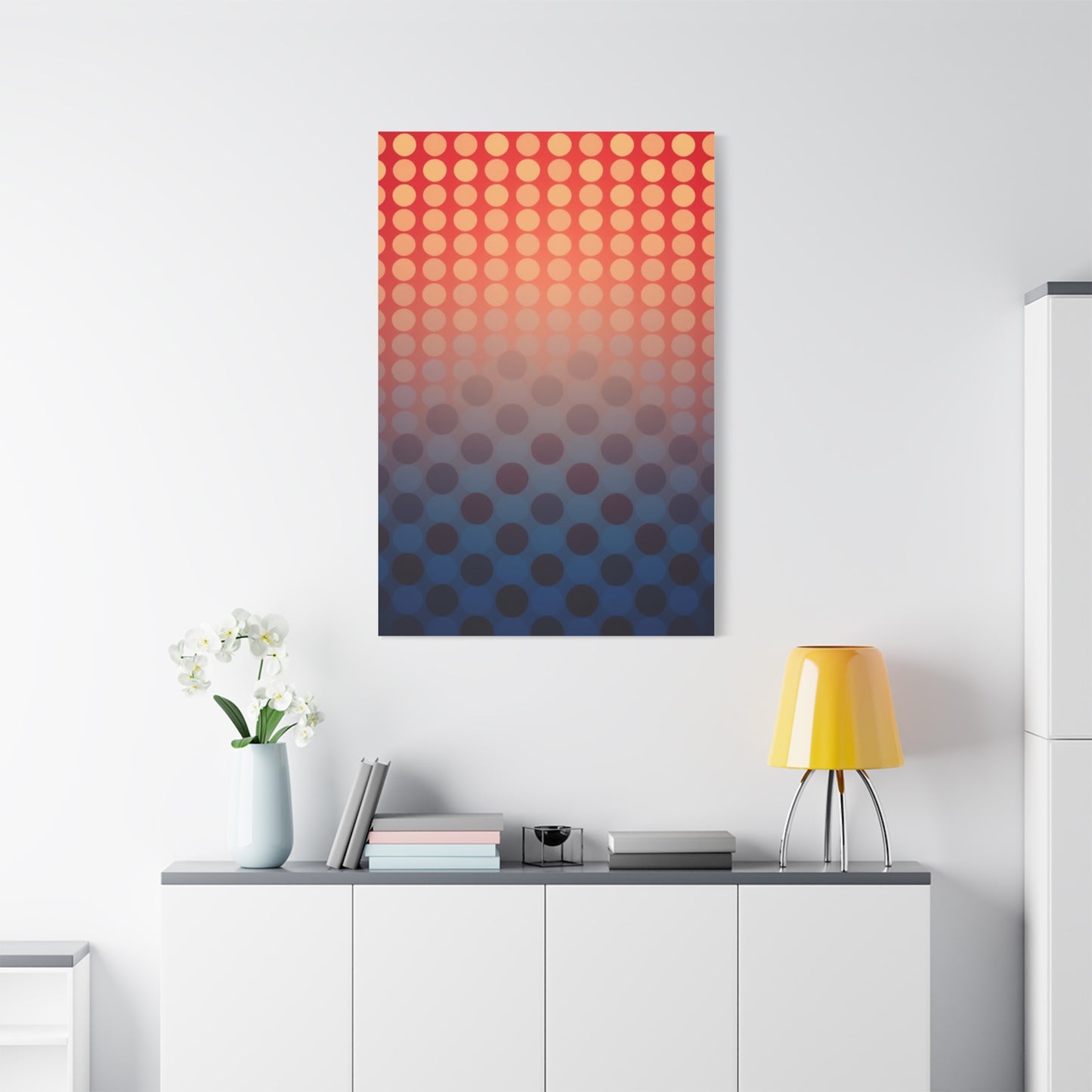 Supreme Polka Dot Pattern Art Collection Wall Art & Canvas Print