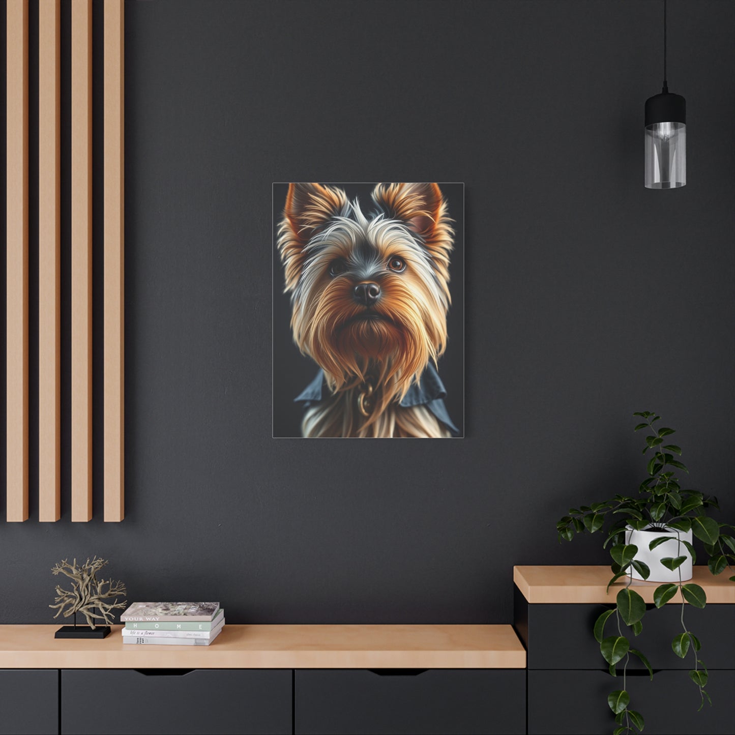 Supreme Yorkshire Terrier Art Beautiful Collection Wall Art & Canvas Print