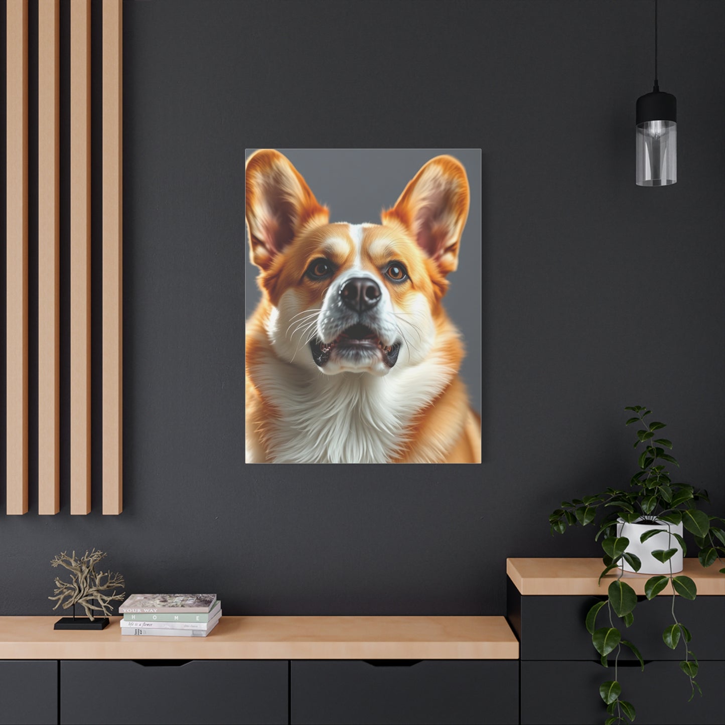 Corgi Dog Art Canvas Art 6 Wall Art & Canvas Print