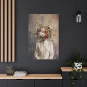 Surreal Botanical Head Portrait Wall Art & Canvas Print