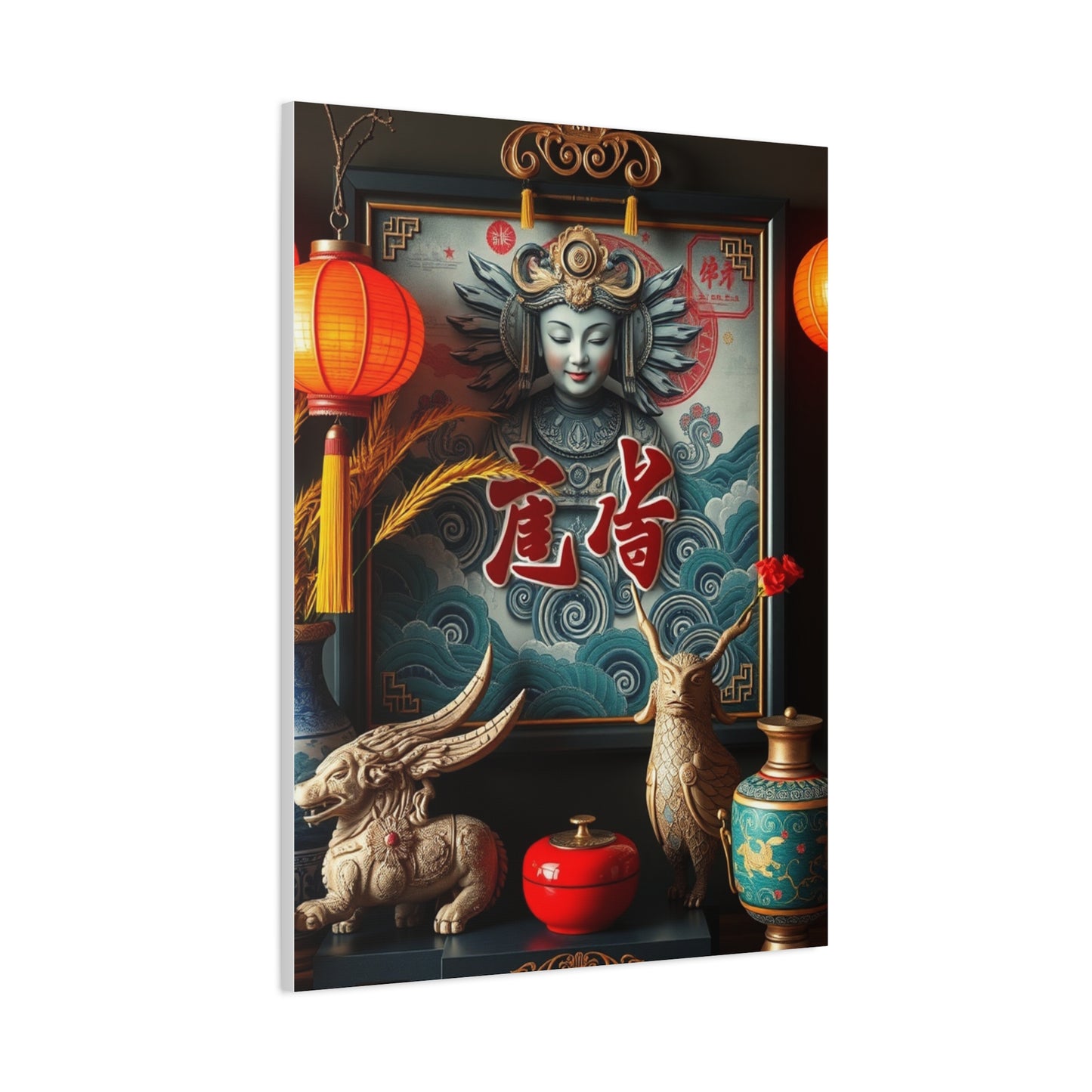 Asian Decor Art Refined Canvas Wall Art & Canvas Print