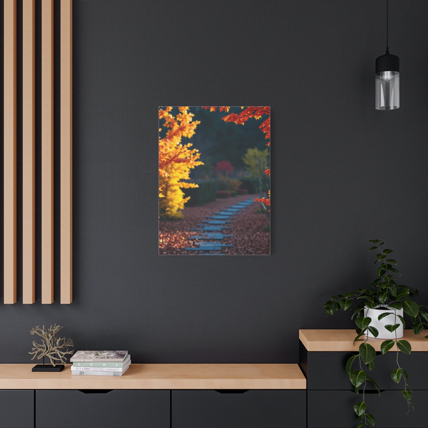 Gilded Harvest Canvas Elegance