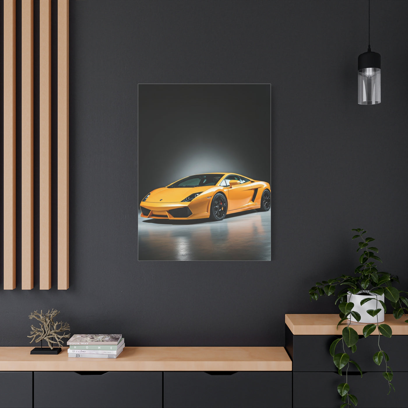 Lamborghini Gallardo Dream Garage Display Wall Art & Canvas Prints