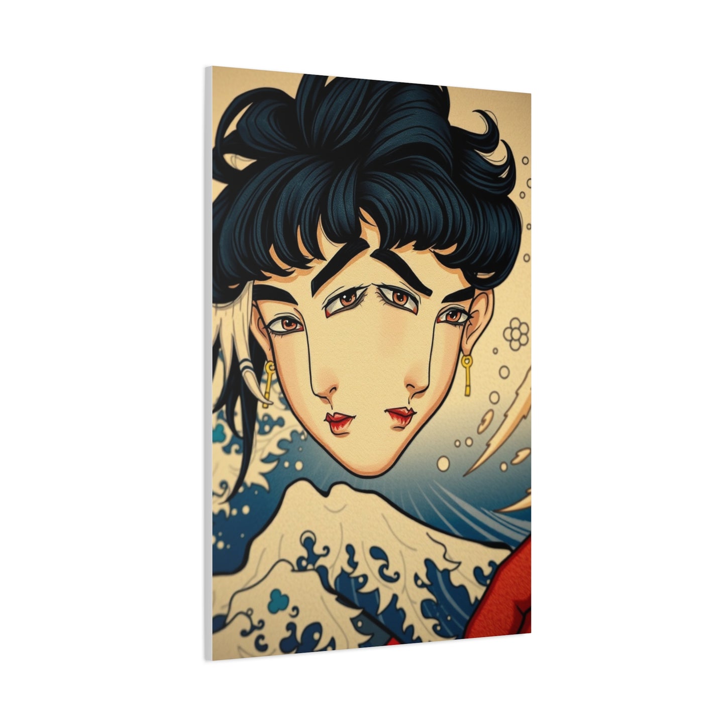 Celestial Ukiyo-e Masterpiece Wall Art & Canvas Print