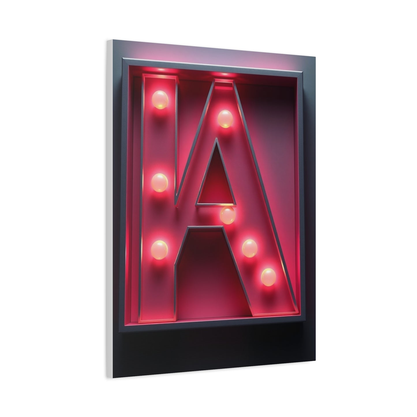 Luxury A Alphabet & Letter Art Collection Wall Art & Canvas Print