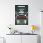 Dodge Challenger Demon Industrial Garage Presence Wall Art & Canvas Prints