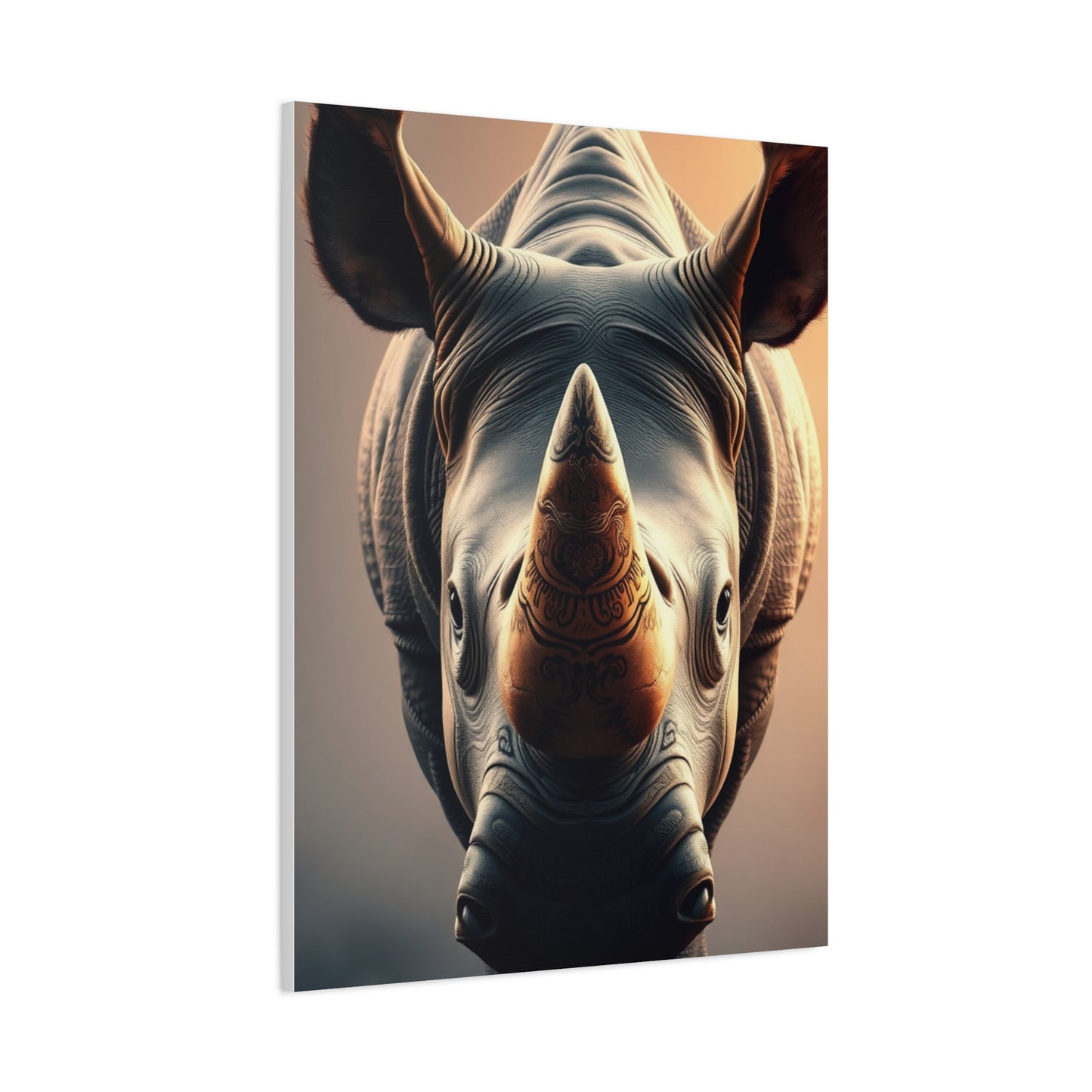 Rhinoceros Art Supreme Canvas Wall Art & Canvas Print