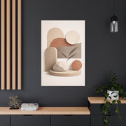Neutral Gallery Shapes Wall Art & Canvas Print