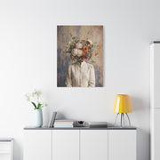 Surreal Botanical Head Portrait Wall Art & Canvas Print