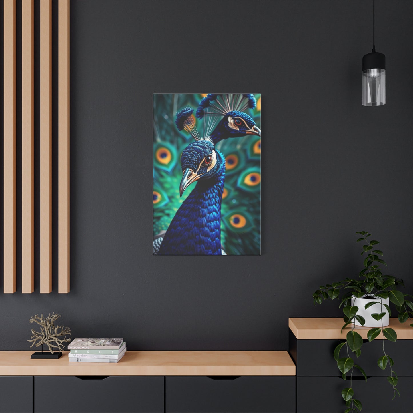 Peacock Art Supreme Gallery Wall Art & Canvas Print